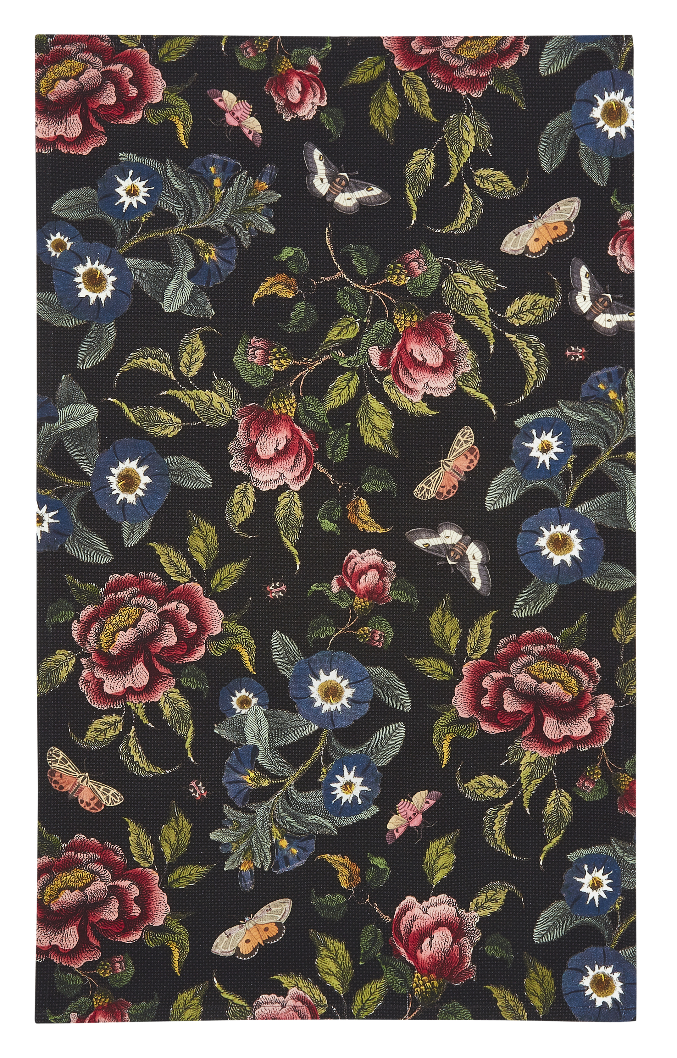 Creatures of Curiosity Floral Tea Towel image number null